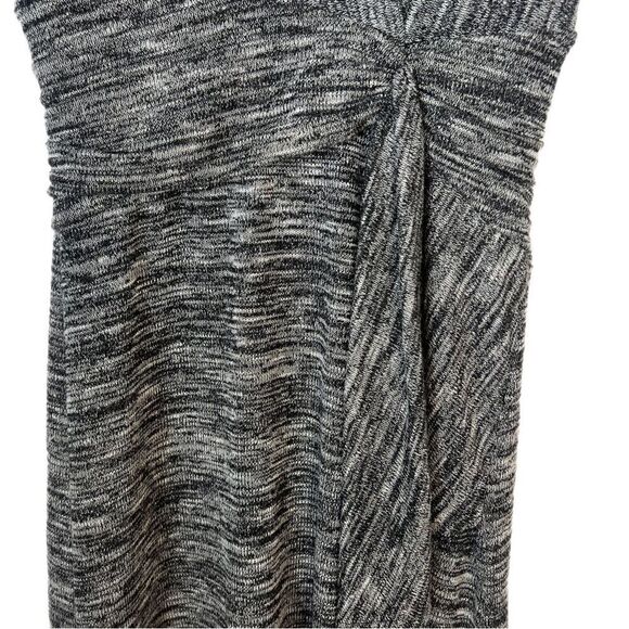 Anthropologie Maeve Grey Dress with Faux Wrap Front. Sz Small. Great Condition! - Picture 3 of 11
